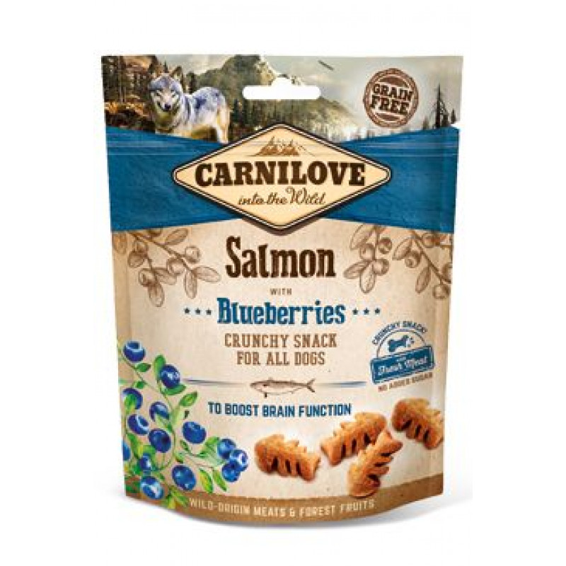 Carnilove Dog Crunchy Snack Salmon&Blueberries 200g