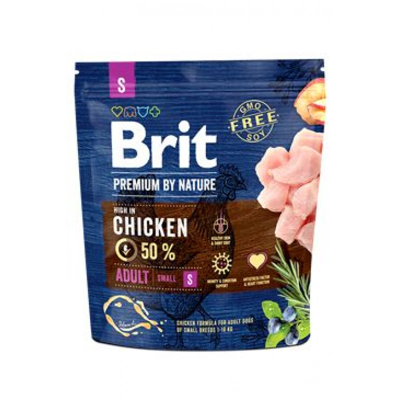 Brit Premium Dog by Nature Adult S 1kg