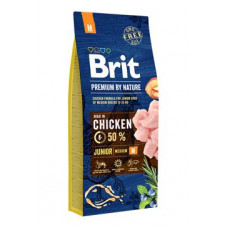 Brit Premium Dog by Nature Junior M 15kg