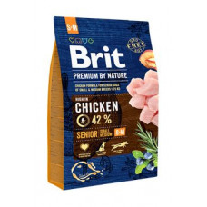 Brit Premium Dog by Nature Senior S+M 3kg