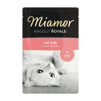 Miamor Cat Ragout kapsa Royale telecí v želé 100g