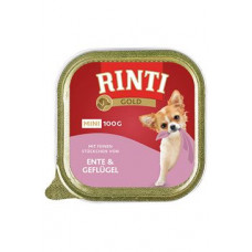 Rinti Dog Gold Mini vanička kachna+drůbež 100g