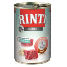 Rinti Dog Sensible konzerva hovězí+rýže 400g