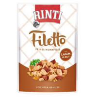 Rinti Dog Filetto kapsa kuře+jehně v želé 100g