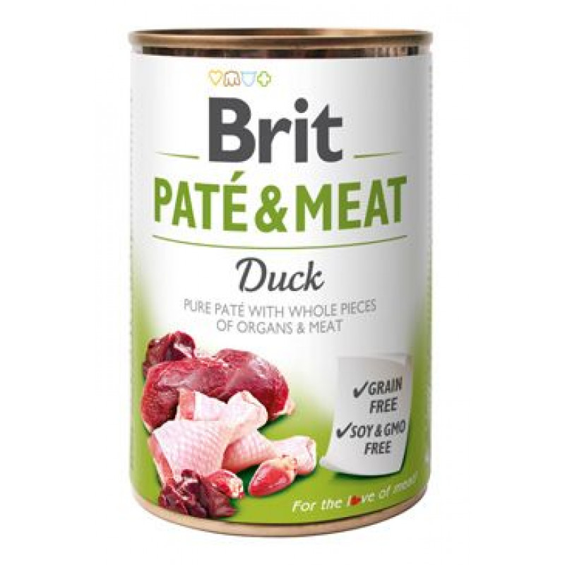 Brit Dog konz Paté & Meat Duck 400g