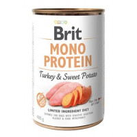 Brit Dog konz Mono Protein Turkey & Sweet Potato 400g