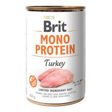 Brit Dog konz Mono  Protein Turkey 400g