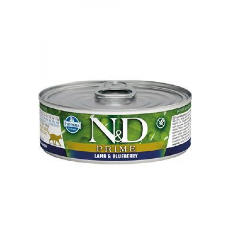 N&D CAT PRIME Adult Lamb & Blueberry 80g