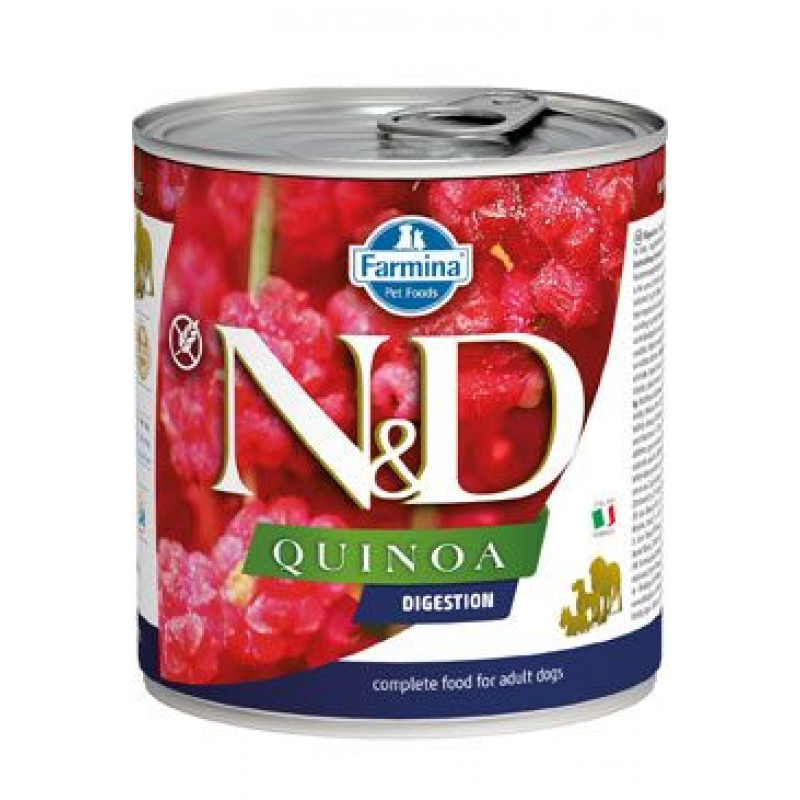 N&D DOG QUINOA Adult Digestion Lamb & Fennel 285g