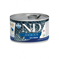 N&D DOG OCEAN Adult Codfish & Pumpkin Mini 140g