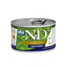 N&D DOG PRIME Adult Lamb & Blueberry Mini 140g