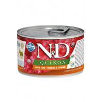 N&D DOG QUINOA Adult Herring & Coconut Mini 140g