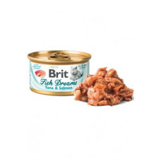 Brit Cat konz Brit Fish Dreams Tuna & Salmon 80g