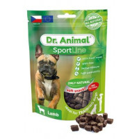 Pochoutka Dr. Animal Sportline jehněčí 100g