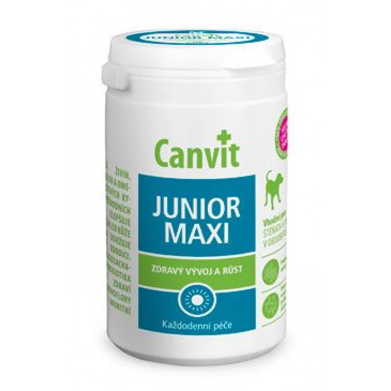 Canvit Junior MAXI pro psy ochucený 230g