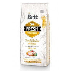 Brit Fresh Dog Chicken & Potato Adult Great Life 12kg