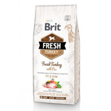 Brit Fresh Dog Turkey & Pea Light Fit & Slim 12kg