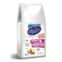 Agil Junior All Breed Low Grain Chicken,Lamb,Tuna 10kg