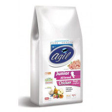 Agil Junior All Breed Low Grain Chicken,Lamb,Tuna 10kg