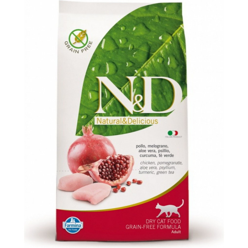 N&D PRIME CAT Neutered Chicken&Pomegranate 1,5kg