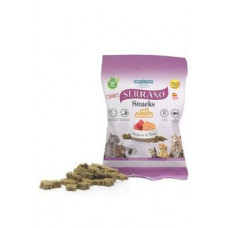 Serrano Snack for Cat-Salmon&Tuna-AntiHairball 50g