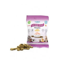 Serrano Snack for Cat-Chicken-AntiHairball 50g