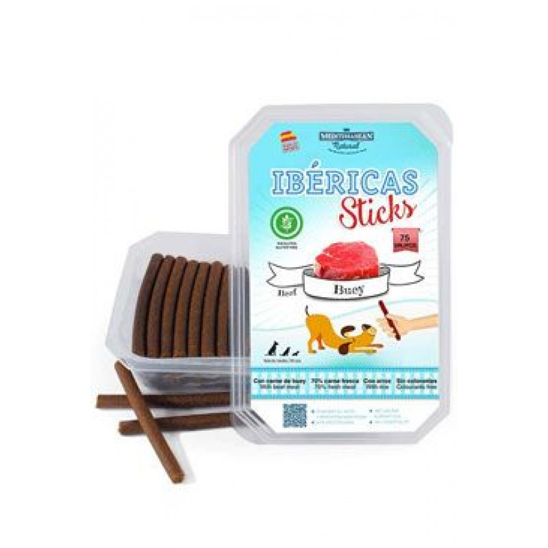 Pochoutka Ibéricas Sticks for Dog-Beef 800g 75ks